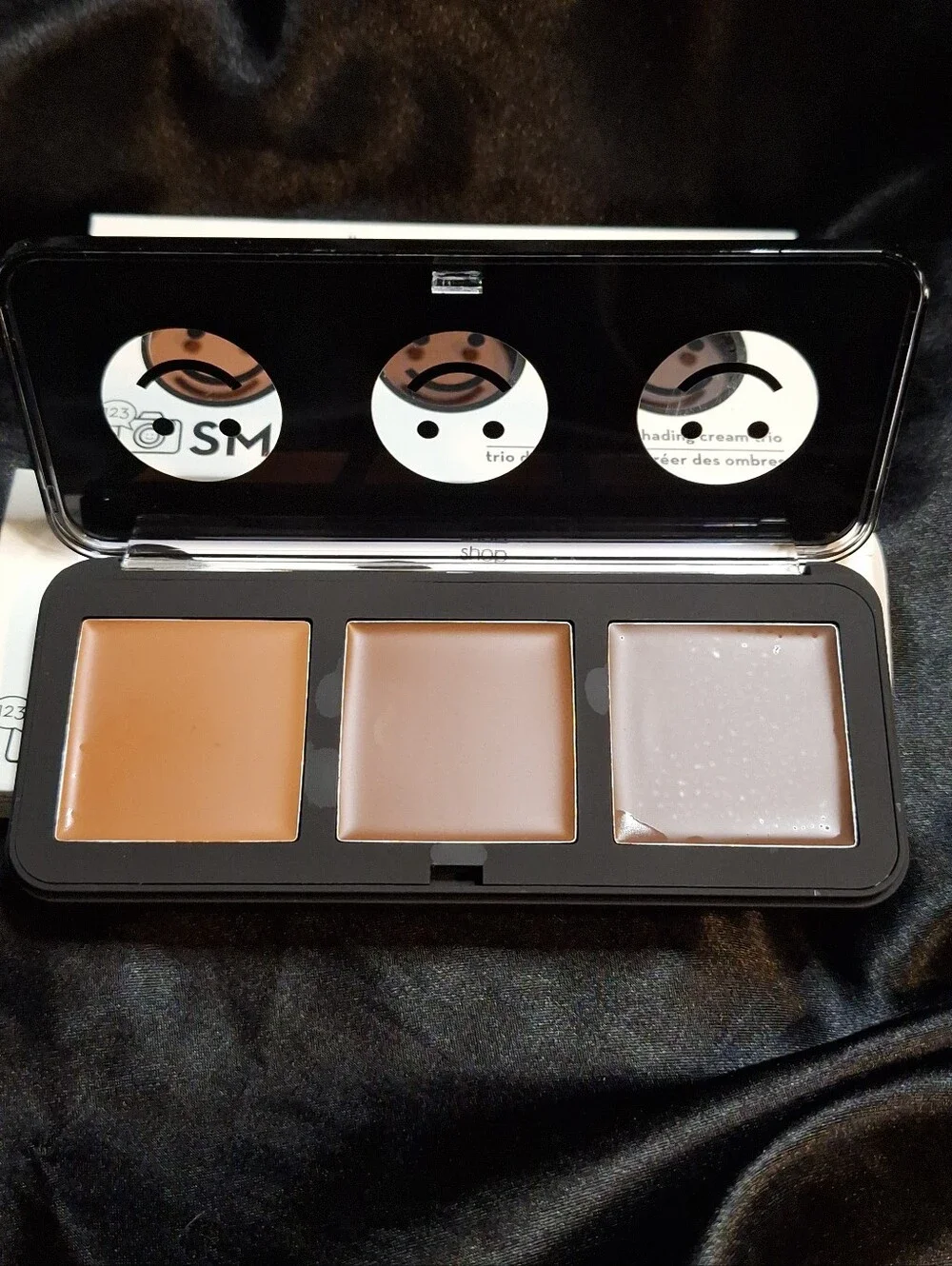 New The Creme Shop Smile Shading Cream Trio~Contour~Medium~Makeup